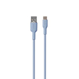 USB-A til USB-C-kabel - PURO Soft 1,5m - Blå
