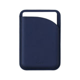 Puro Vegan Leather Card Holder - MagSafe-kompatibel - Blå