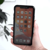 iPhone 11 Pro 360° Magnetisk Cover m. Glas Bagside og Forside m. Privacy Funktion - Sort