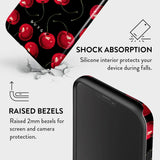 Burga iPhone 12 / 12 Pro Tough Fashion Cover - Cherrybomb