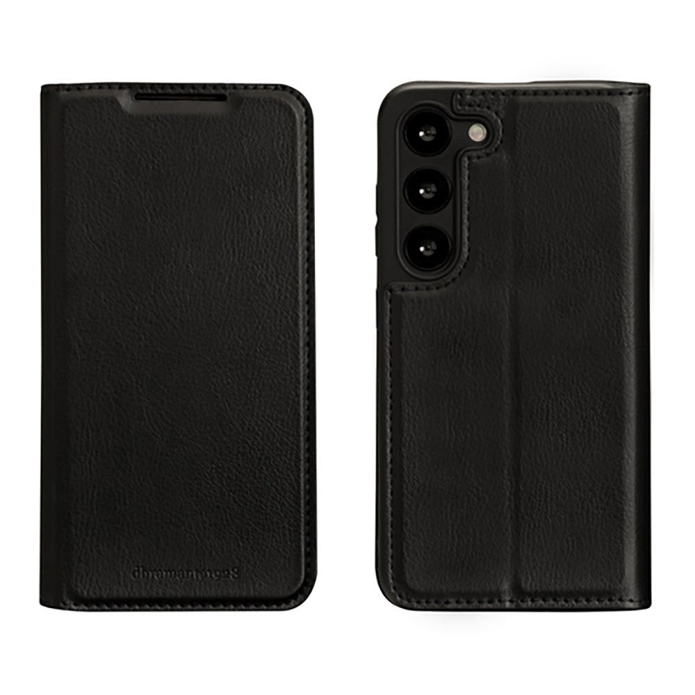 Samsung Galaxy S23 dbramante1928 Oslo Ultra-Slim Leather Flip Cover m. Lommebok - Svart