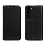 Samsung Galaxy S23 dbramante1928 Oslo Ultra-Slim Leather Flip Cover m. Lommebok - Svart