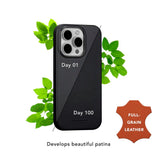 iPhone 15 Pro dbramante1928 Roskilde Cover - 100% Ægte Læder - MagSafe Kompatibel - Black