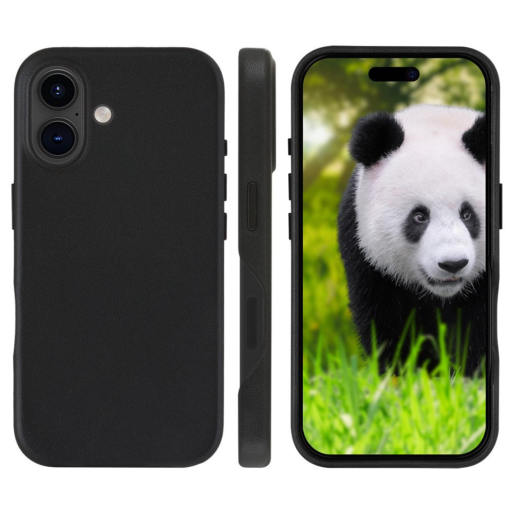 Dbramante1928 iPhone 16 Roskilde-deksel - 100 % resirkulert plast - MagSafe-kompatibel - Svart