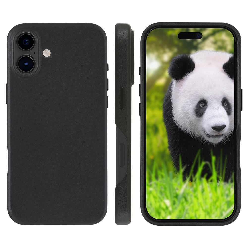 Dbramante1928 iPhone 16 Pro Roskilde-deksel - 100 % resirkulert plast - MagSafe-kompatibel - Svart