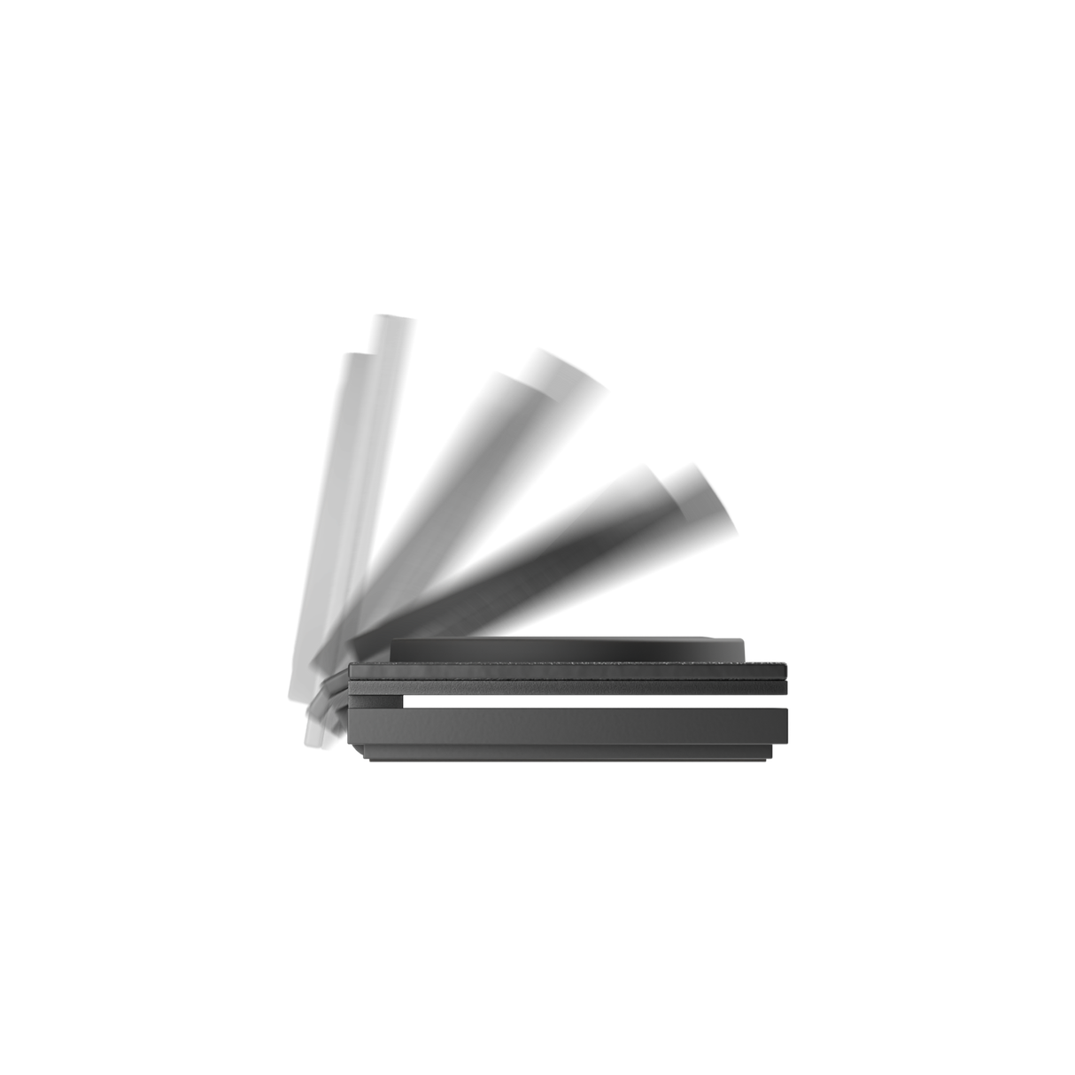 Magnetisk trådløs lader - Native Union Rise Solo - Qi2 - Svart