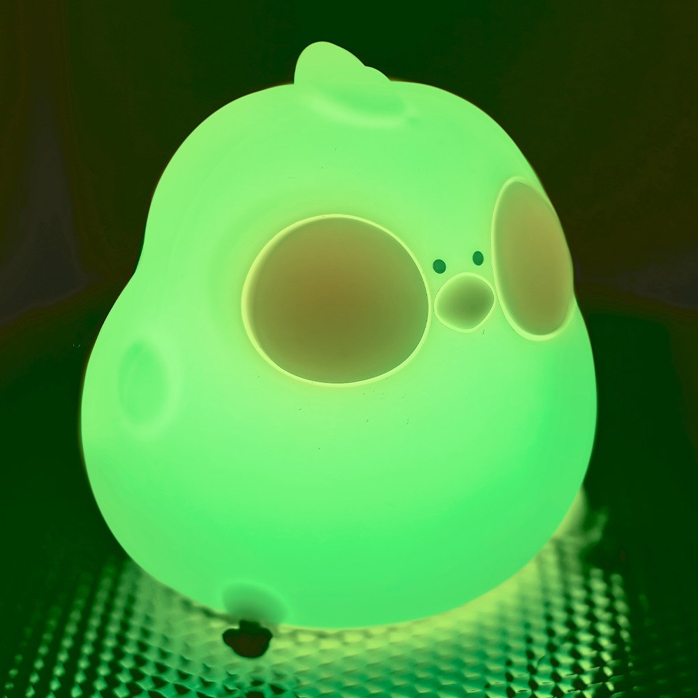 Forever Light Silikone Natlampe LED - Hungry Chicken