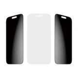 SAFE by PanzerGlass - iPhone 17 Pro - Ultra-Wide Fit Skærmbeskyttelse - Privacy Funktion - Gennemsigtig