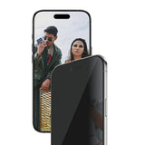 SAFE by PanzerGlass - iPhone Air - Ultra-Wide Fit Skærmbeskyttelse - Privacy Funktion - Gennemsigtig