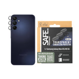 PanzerGlass™ SAFE Lens Protector for Samsung Galaxy A16 – Maksimal kamerabeskyttelse – Sølv/Transparent