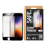 iPhone 8/7/6/6s/SE (2020/2022) - SAFE by PanzerGlass Edge-to-Edge Fit Skjermbeskytter - Gjennomsiktig/Black Edge