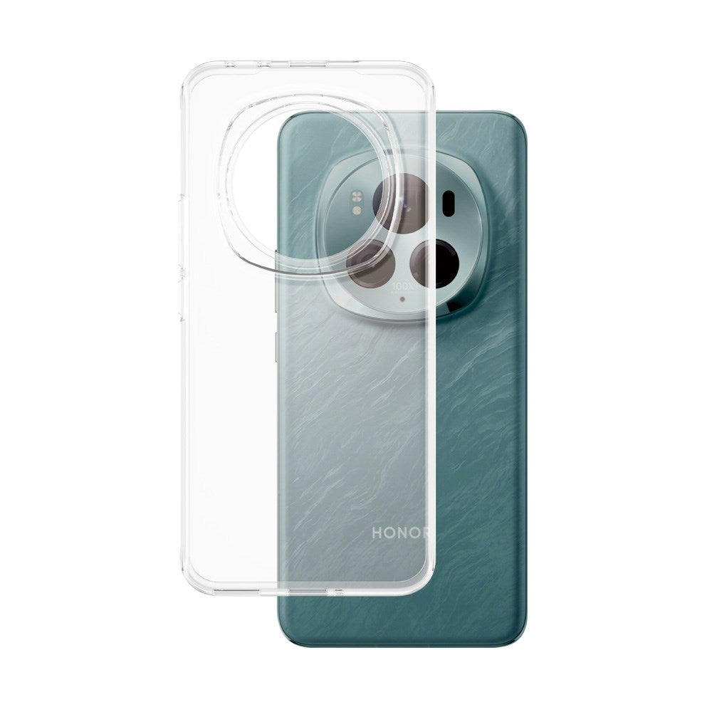 Honor Magic6 Pro Safe By PanzerGlass®  Fleksibelt Plastik Cover - Gennemsigtig