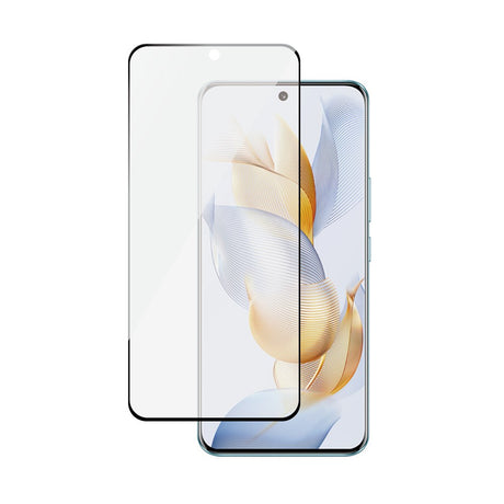 Honor 90 Safe By PanzerGlass® Ultra-Wide Fit-skjermbeskytter - Veskevennlig - Gullstyrke - Gjennomsiktig / svart kant