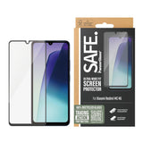 Xiaomi Redmi 14C Safe By PanzerGlass® Ultra-Wide Fit-skjermbeskytter - Veskevennlig - Gullstyrke - Gjennomsiktig / svart kant