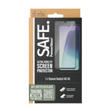 Xiaomi Redmi 14C Safe By PanzerGlass® Ultra-Wide Fit-skjermbeskytter - Veskevennlig - Gullstyrke - Gjennomsiktig / svart kant