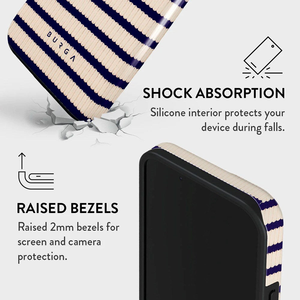 Burga iPhone 13 Tøft motedeksel - gamle penger