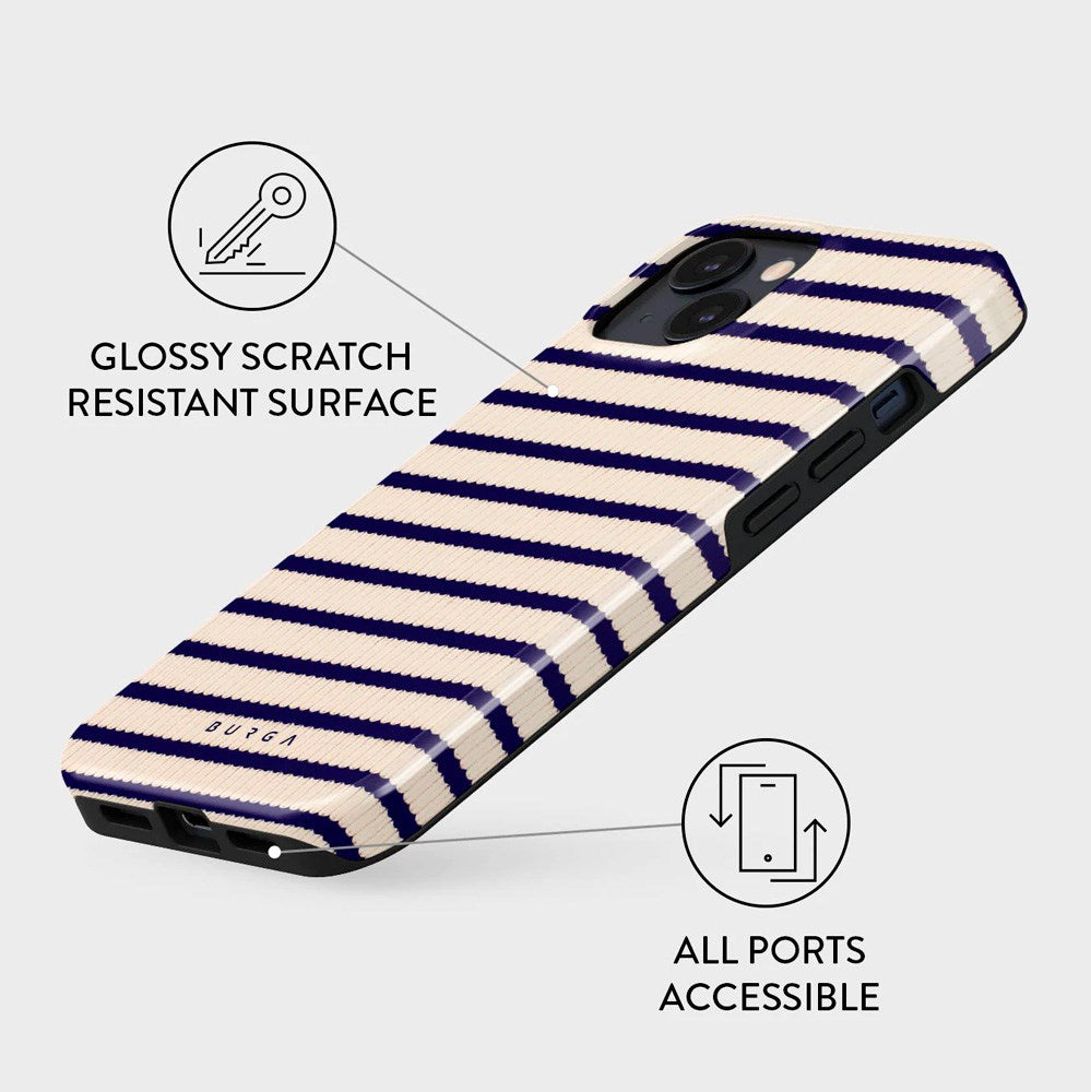 Burga iPhone 14 Tough Fashion Cover - MagSafe Kompatibel - Old Money