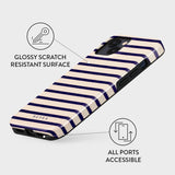 Burga iPhone 15 Tough Fashion Cover - Old Money