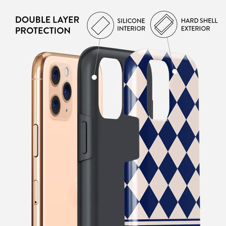 Burga iPhone 11 Pro Tough Fashion Cover - Check &amp; Mate