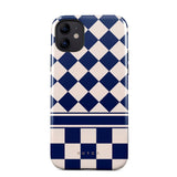 Burga iPhone 12 / 12 Pro Tough Fashion Cover - Check &amp; Mate