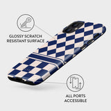 Burga iPhone 12 / 12 Pro Tough Fashion Cover - Check &amp; Mate