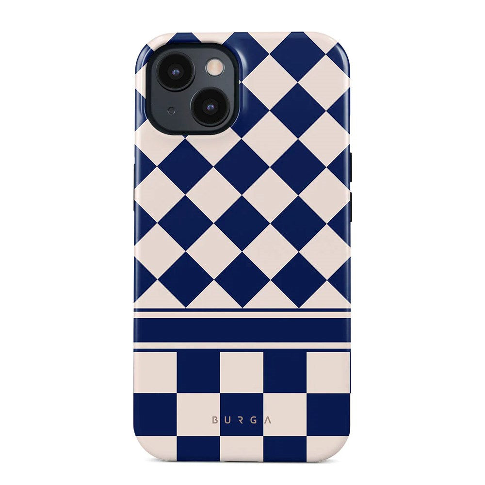Burga iPhone 14 Tough Fashion Cover - Check &amp; Mate