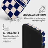 Burga iPhone 14 Tough Fashion Cover - Check &amp; Mate