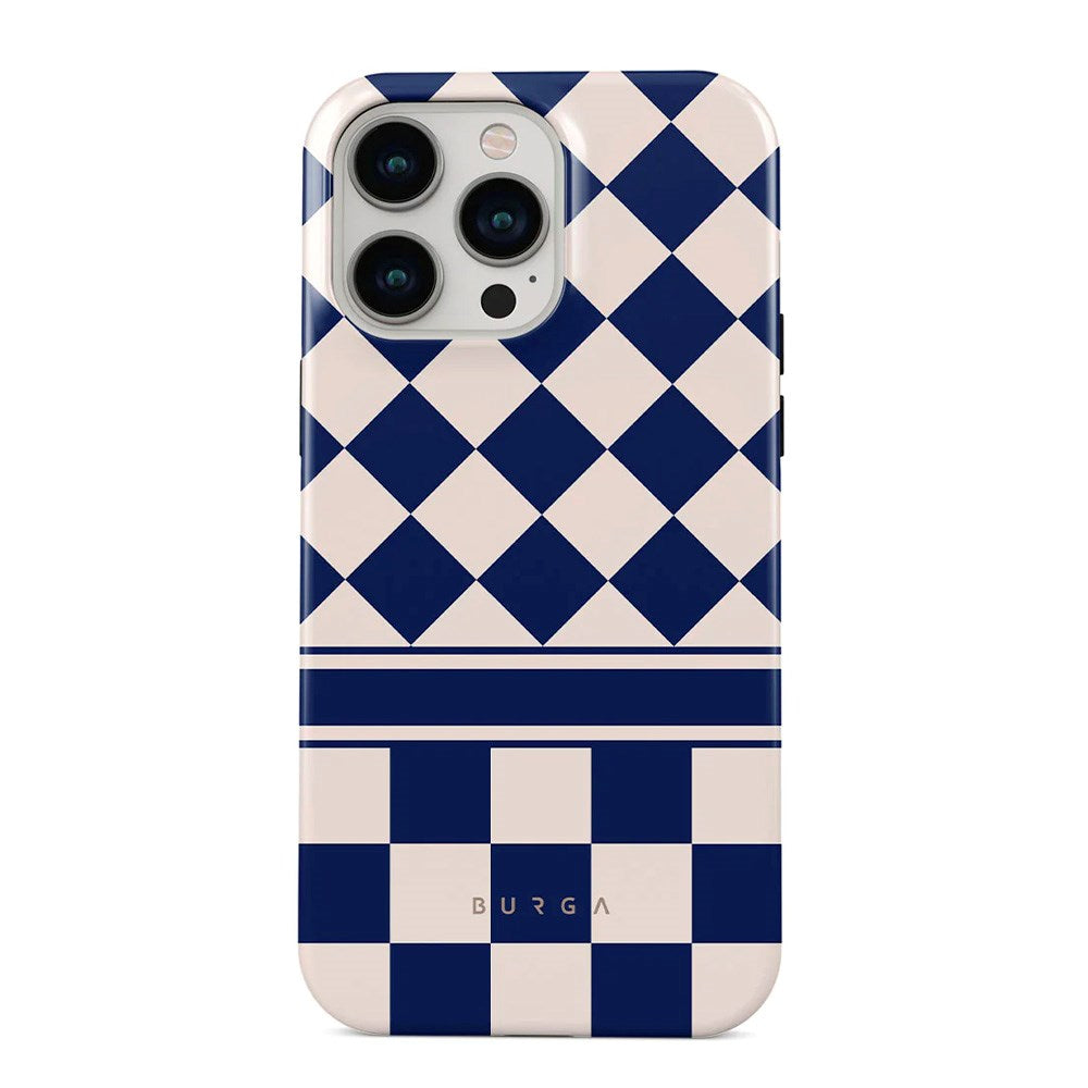 Burga iPhone 14 Pro Tough Fashion Cover - Check &amp; Mate