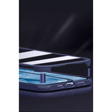 iPhone 12 / 12 Pro 360° Hybrid Deksel m. Glass bak og front - svart