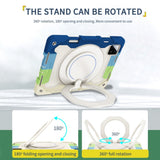 EIDERWOOD Xiaomi Pad 6S Pro Anti-Drop nettbrettdeksel m. Stativ og penneholder - Multi Color V1