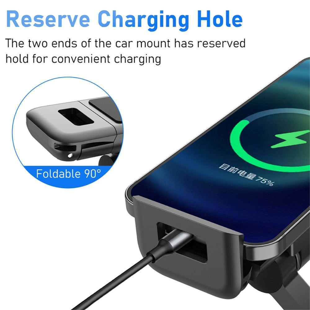 Universal Holder For Nakkestøtte - Mobil &amp; Nettbrett - Svart