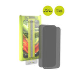 Mobile Origin iPhone 18 Pro Max Screen Guard Privacy Skærmbeskyttelsesglas inkl. Easy Applicator - 2 Stk. - Gennemsigtig