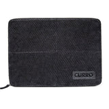 CURRO ekte skinnhylse 14-15'' (35,5 x 25,5 cm) - Snake Skin Edition - Svart