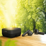 SBS Kobo Solar Twin Bluetooth In-Ear-hodetelefoner m. Solar Lading - Svart