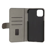 iPhone 11 Pro Max GEAR Læder Cover m. Pung - Sort