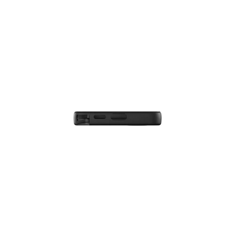 Samsung Galaxy S26 Spello Mag+ Rugged Cover - MagSafe Kompatibel - Gennemsigtig / Sort