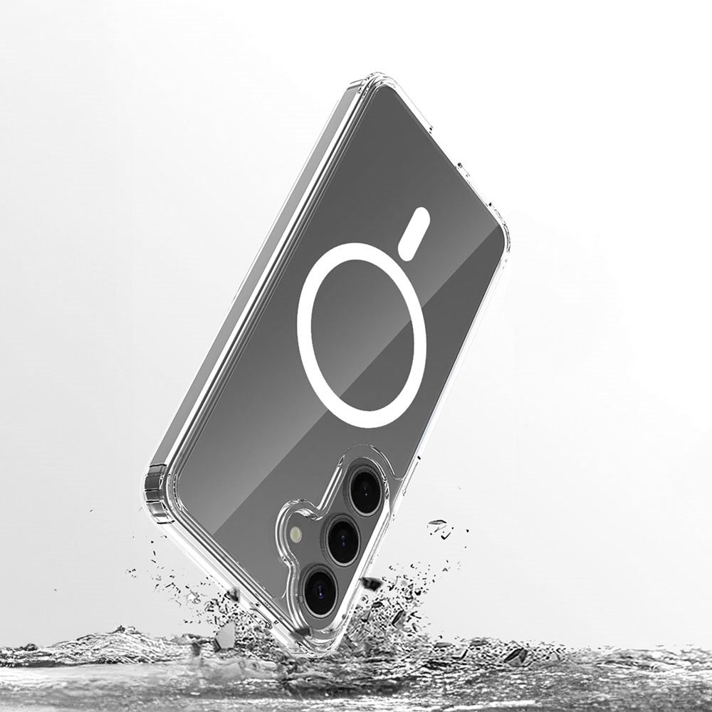 Samsung Galaxy S26+ (Plus) Spello Mag+ Clear Cover - MagSafe Kompatibel - Gennemsigtig