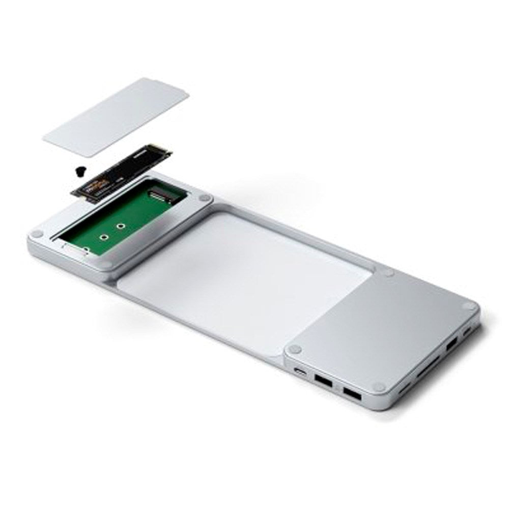 Satechi USB-C Slim Docking Station 24" iMac (2021-22) - Sølv