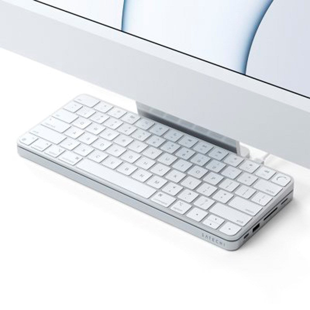 Satechi USB-C Slim Docking Station 24" iMac (2021-22) - Sølv