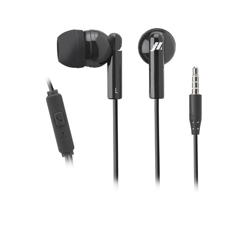 MUSIC HERO Tune Stereo In-Ear Headset m. Jack 3,5 mm &amp; mikrofon - svart