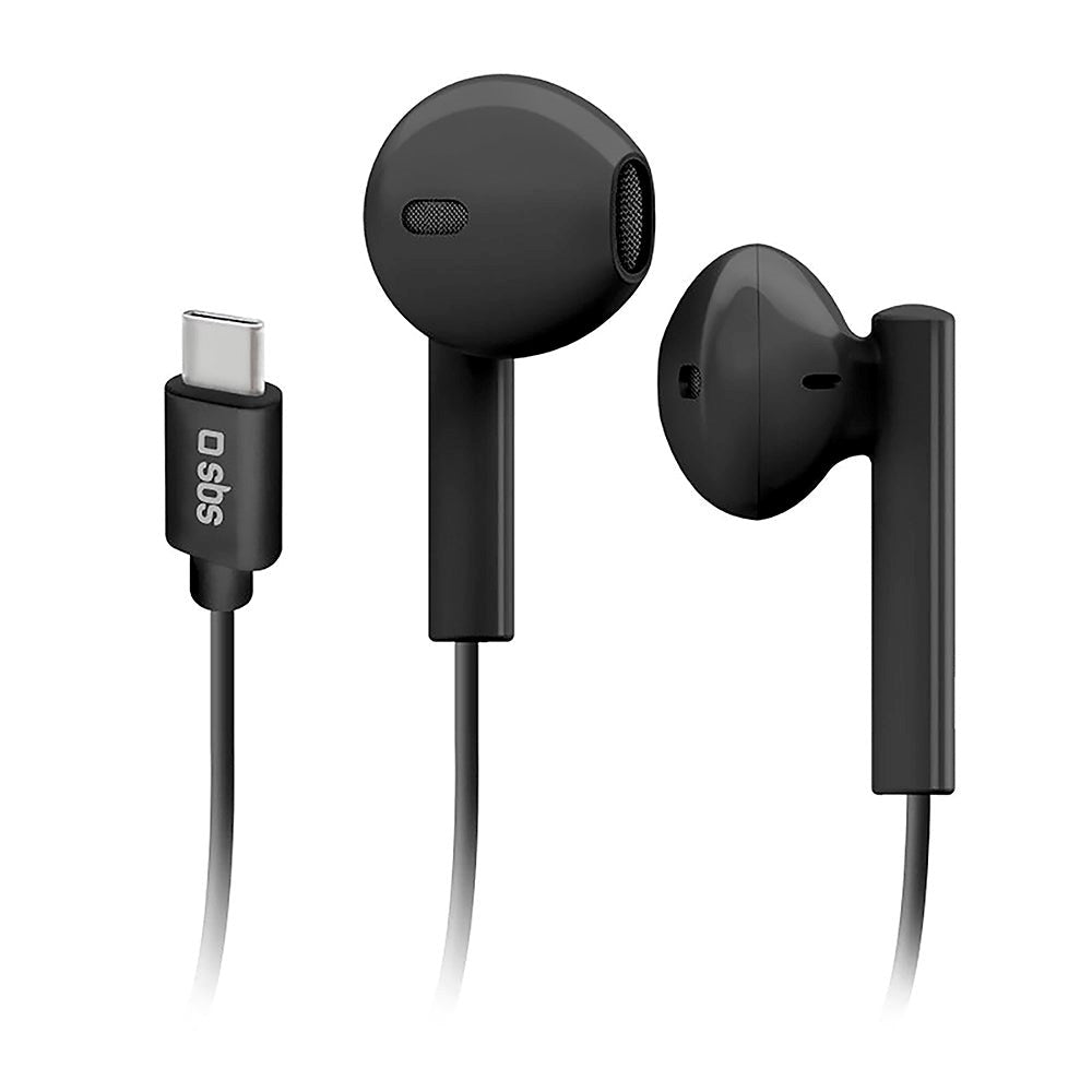 SBS Studio Mix 65 Hodetelefon In-Ear m. USB-C og mikrofon - svart