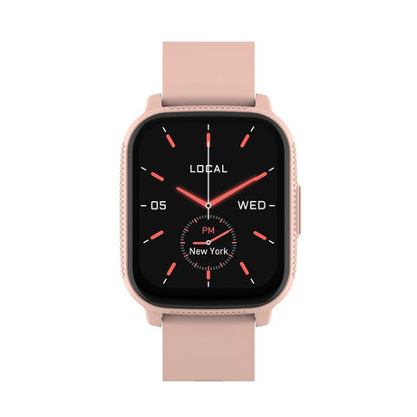 Denver SWC-184 Bluetooth Smartwatch m. Indbygget Sundhedssporing - Lyserød
