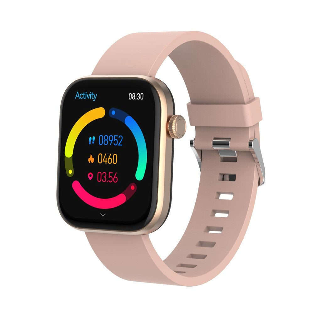 Denver SWC-185 Bluetooth Smartwatch med Indbygget Sundheds- & Sportstracker - Lyserød