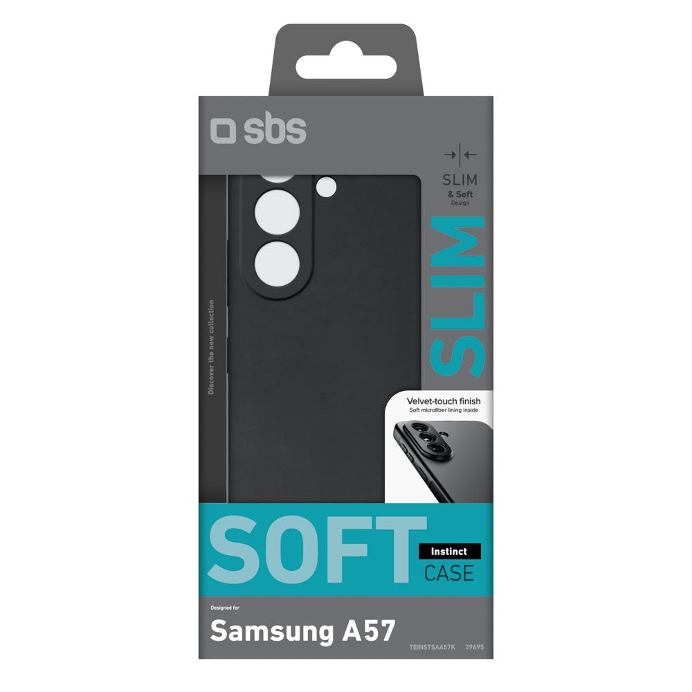 Samsung Galaxy A57 SBS Instinct Plast Bagside Cover - Sort