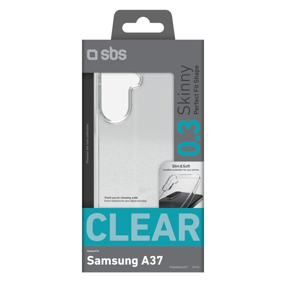 Samsung Galaxy A37 SBS Skinny Plast Bagside Cover - Gennemsigtig