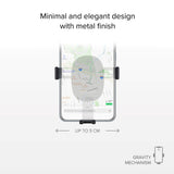 SBS Gravity Mobilholder for Bilventilasjon - Max Mobil: 85mm - Svart