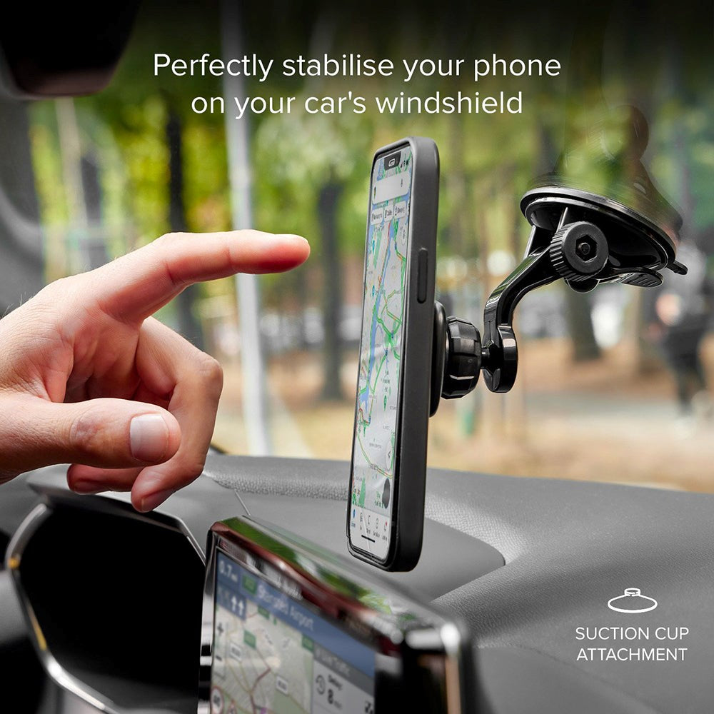 SBS Arizona magnetisk biltelefonholder - svart