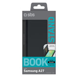 Samsung Galaxy A27 SBS Wallet Soft Touch Flip Cover - Sort