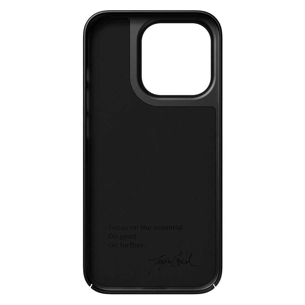 Nudient Thin Case iPhone 14 Pro Bakdeksel - MagSafe-kompatibel - Blekksvart