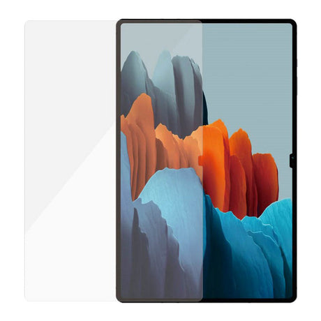 Samsung Galaxy Tab S9 / S8 Ultra PanzerGlass kant-til-kant herdet glass skjermbeskytter Antibakteriell - Dekselvennlig - Gjennomsiktig